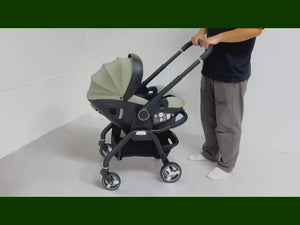 For Your Little One Qubi Infant Car Seat & Stroller & Base - Eclipse Black