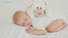 Fitted cot sheet product video showing fabric and mattress fit