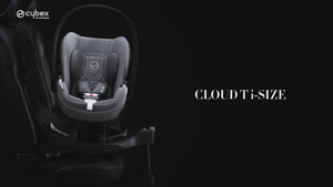 Cybex Cloud T i-Size Newborn Car Seat - Mirage Grey - Damaged Box