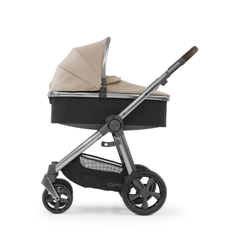 **Stock Clearance** BabyStyle Oyster 3 Carrycot - Butterscotch - For Your Little One