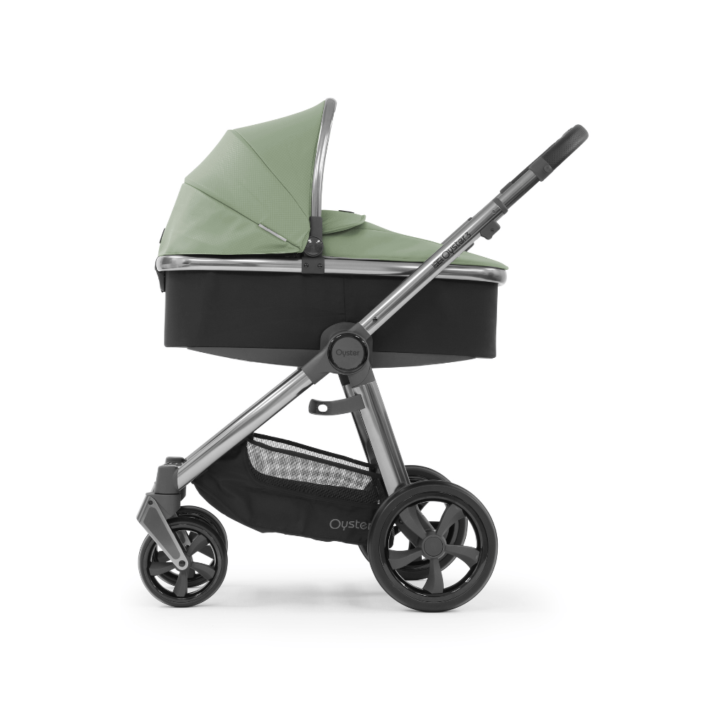 **Stock Clearance** BabyStyle Oyster 3 Carrycot - Spearmint - For Your Little One