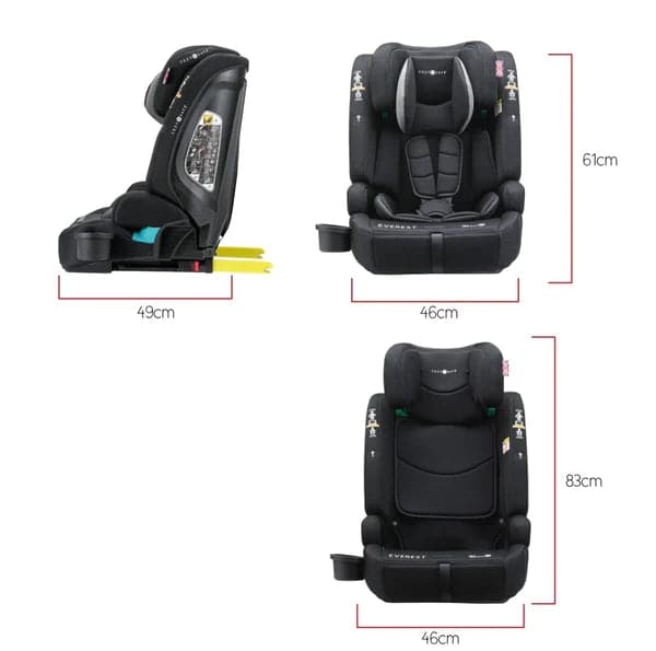 The Cozy N Safe Everest i - Size 76cm - 150cm Car Seat - For Your Little One