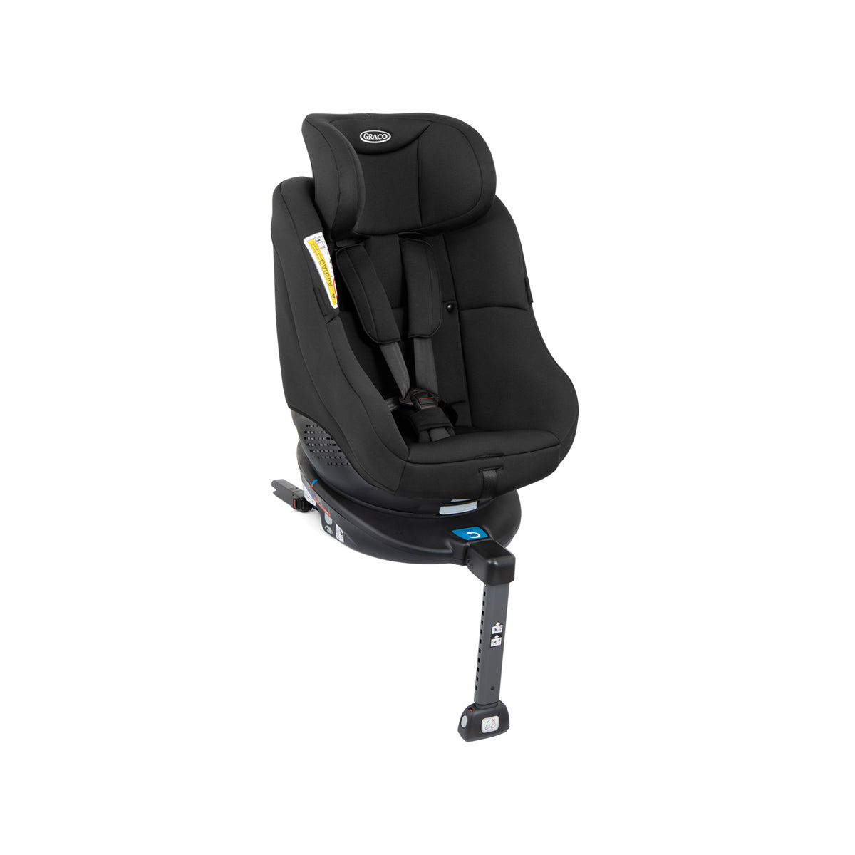 GRACO TURN2ME ISOFIX GROUP 0+/1 ROTATING CAR SEAT - BLACK -  | For Your Little One