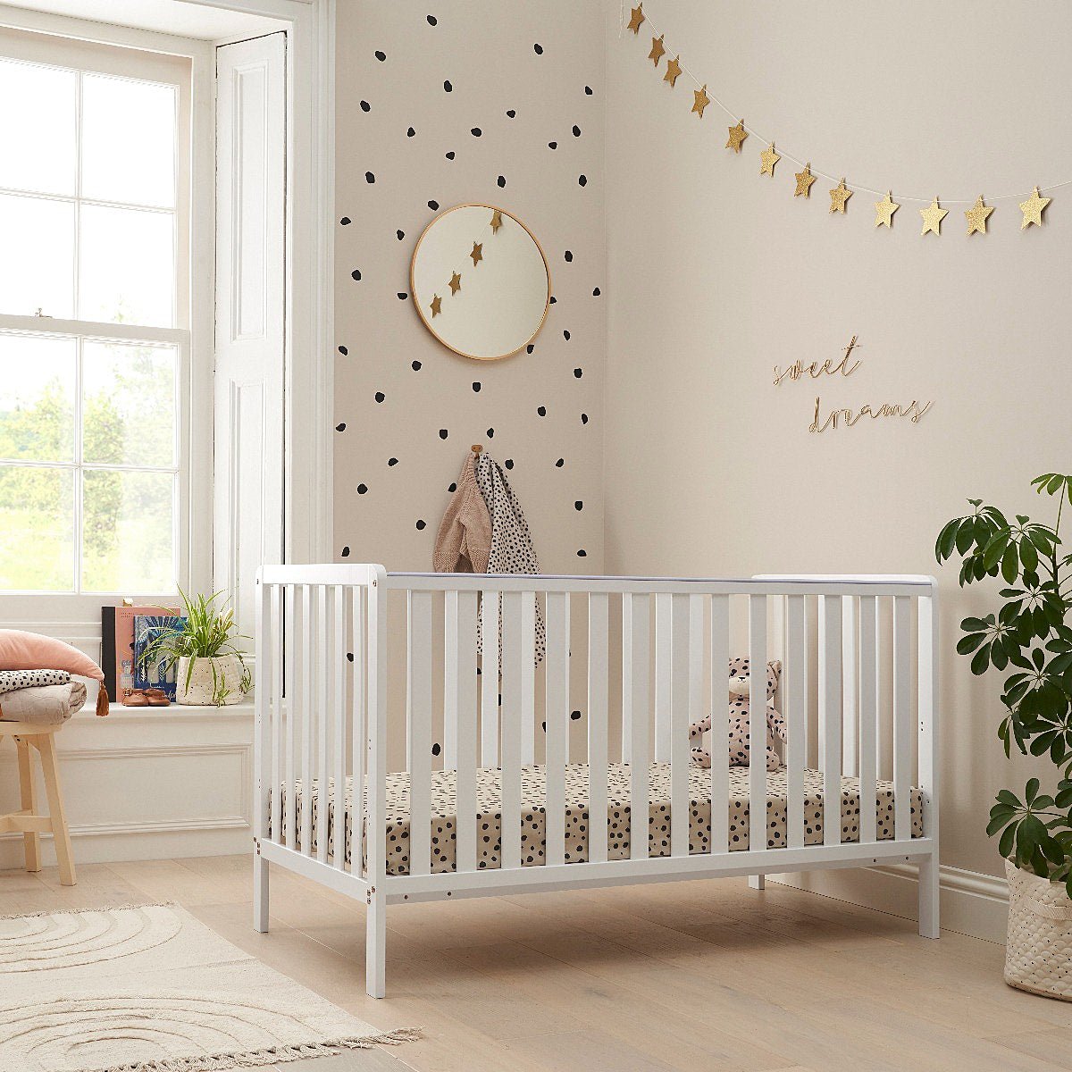 Tutti Bambini Caterina Cot Bed - White - For Your Little One