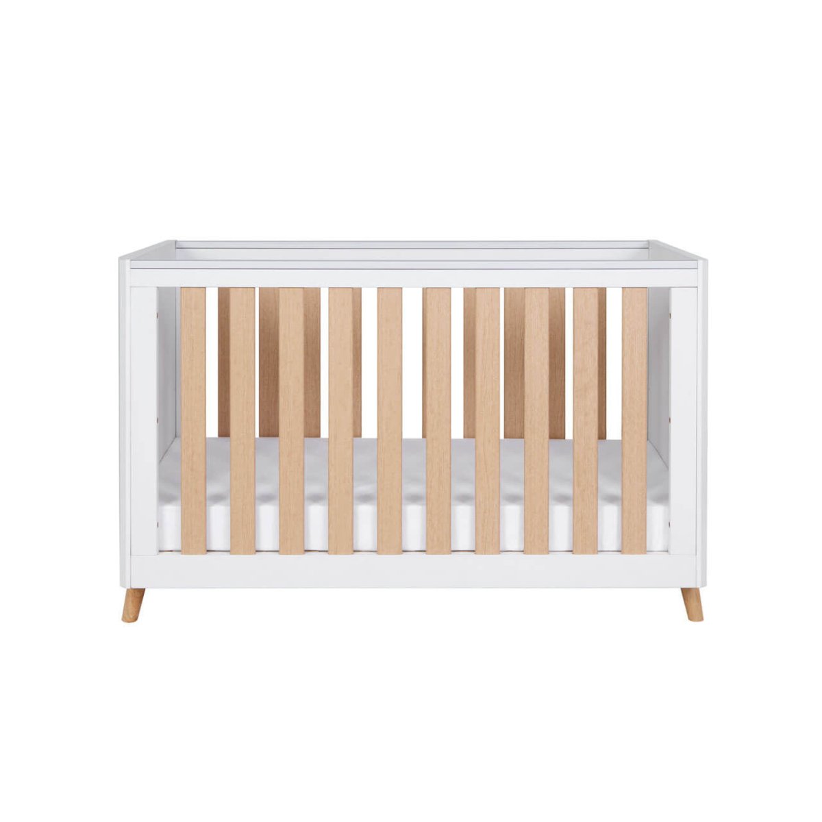 Tutti Bambini Fika Mini 3 Piece Room Set - White/Light Oak - For Your Little One