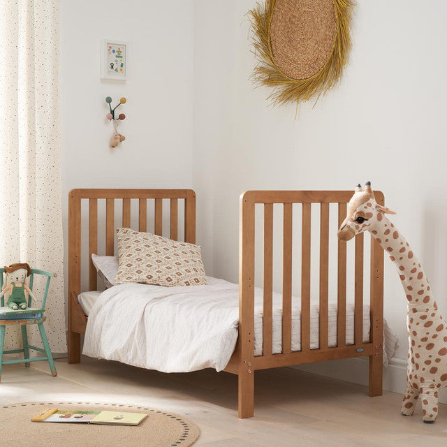 Tutti Bambini Malmo Cot Bed with Rio 3 Piece Room Set - Oak / Dove Grey -  | For Your Little One