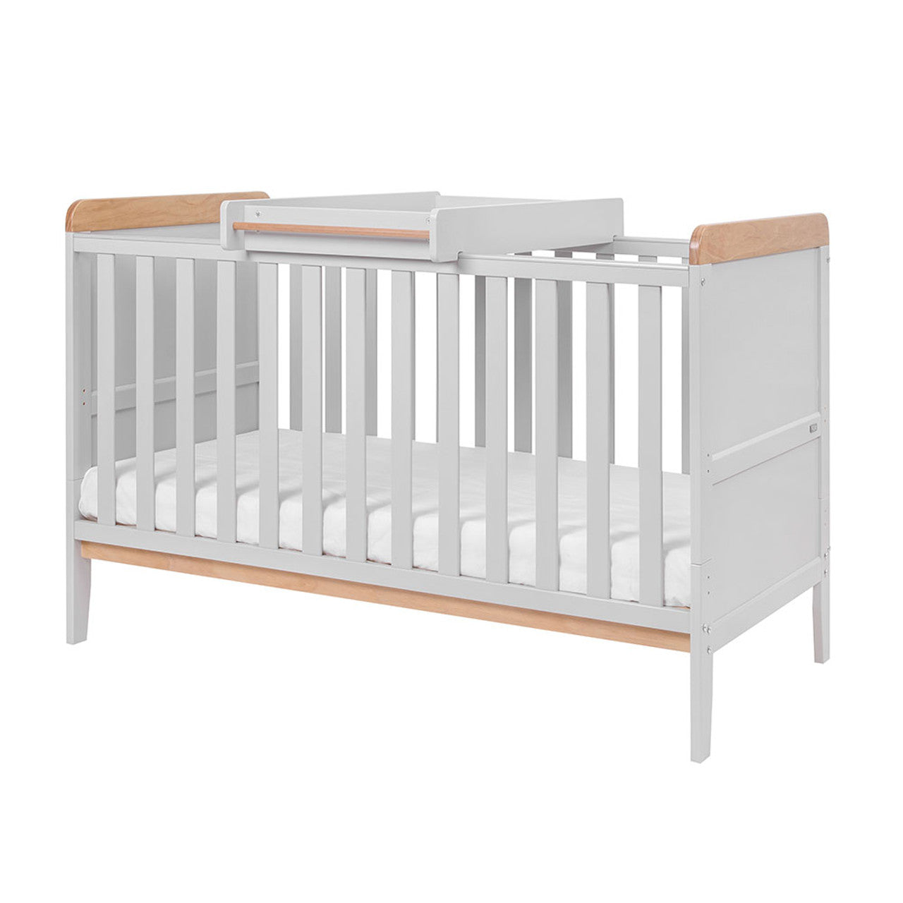 Tutti Bambini Rio 3 Piece Room Set - Dove Grey / Oak   