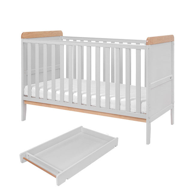 Tutti Bambini Rio 3 Piece Room Set - Dove Grey / Oak   