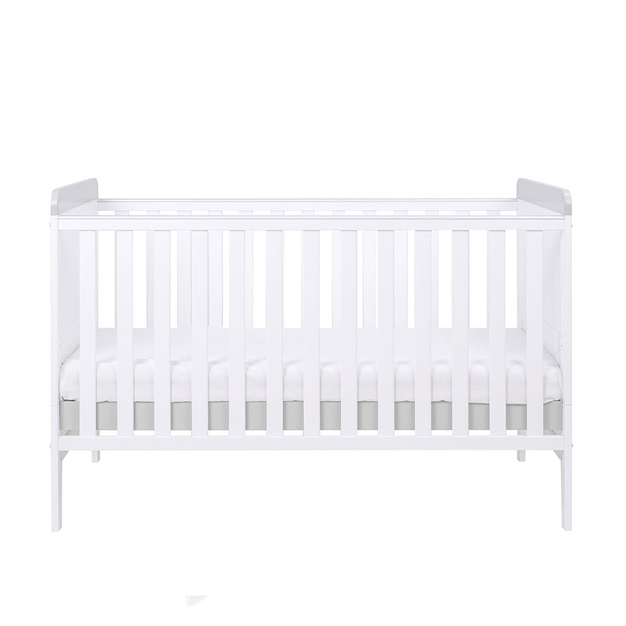 Tutti Bambini Rio 3 Piece Room Set - White / Dove Grey   