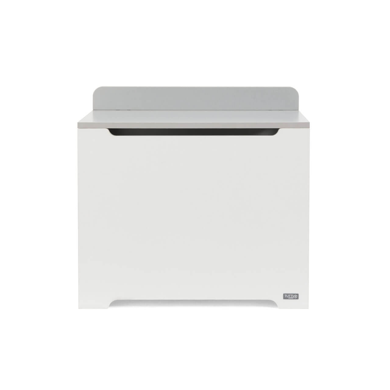 Tutti Bambini Rio Toy Box - White/Dove Grey   