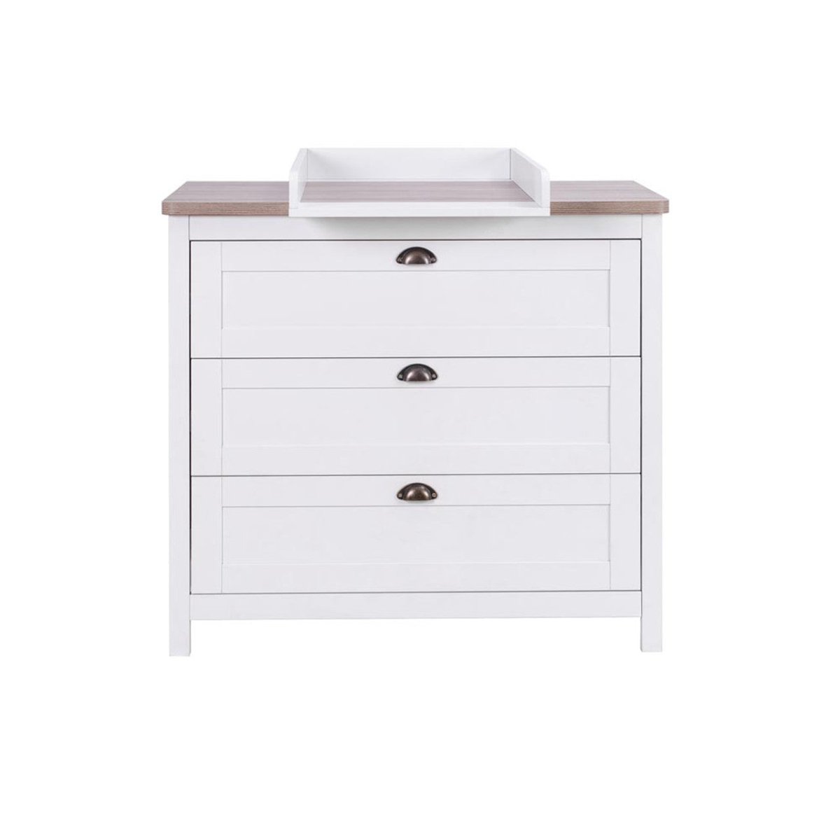 Tutti Bambini Verona 2 Piece Room Set - White/Oak - For Your Little One