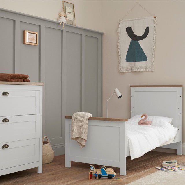 Tutti Bambini Verona 2 Piece Room Set - White/Oak - For Your Little One