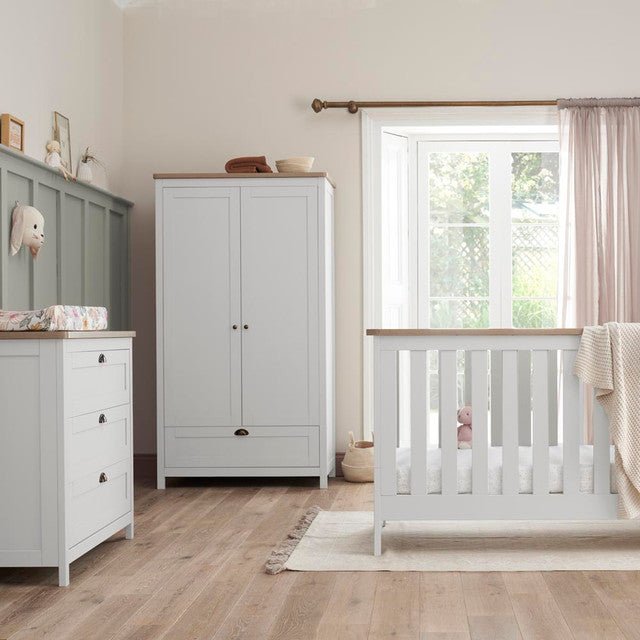 Tutti Bambini Verona 3 Piece Room Set - White/Oak - For Your Little One