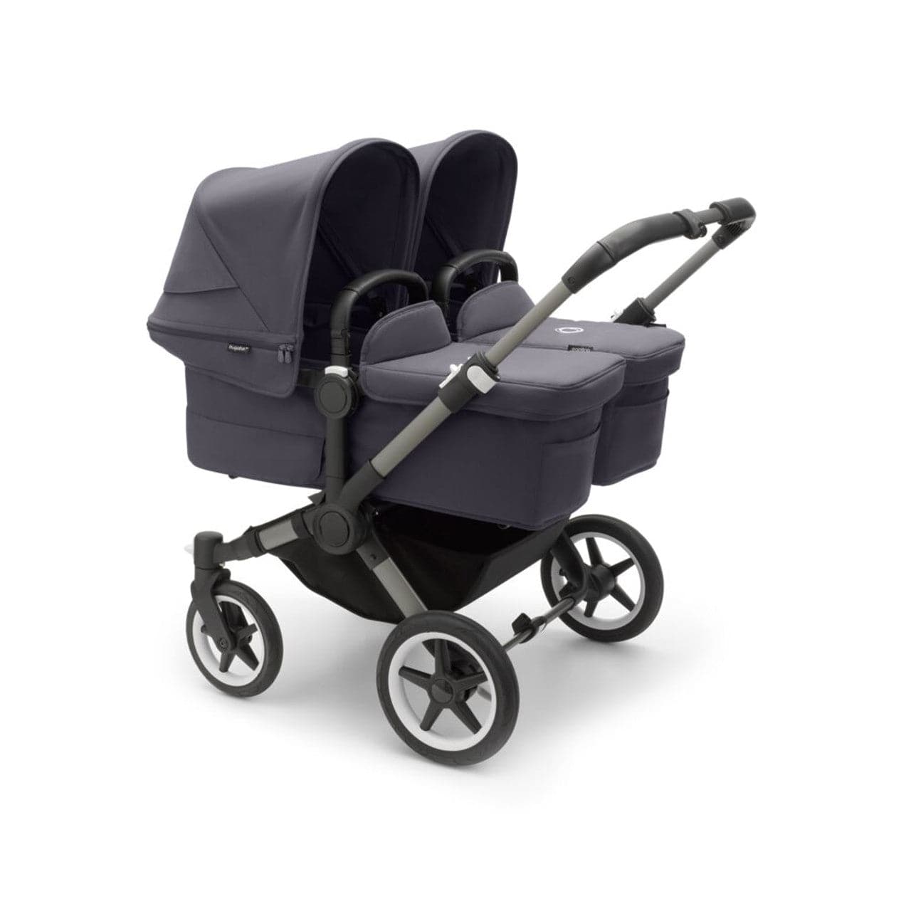 Bugaboo Donkey 5 Twin Complete Pushchair - Graphite/Stormy Blue -  | For Your Little One