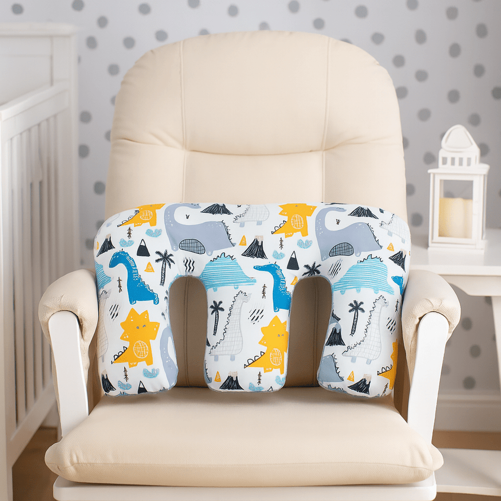 Twin Pregnancy Nursing Pillow - Dino - For Your Little One