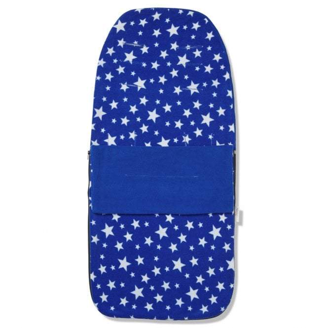 Universal Snuggle Buggy Summer Footmuff Fits All Pushchairs Prams And Buggies Blue Star