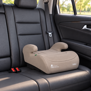 For Your Little One UpGo Belted Booster Seat - Latte Beige (6-12 Years)