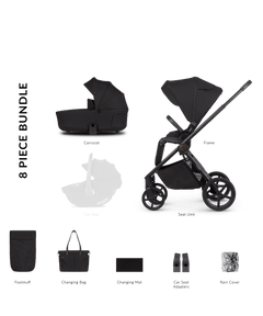 Venicci Claro 2 In 1 Pram - Noir - For Your Little One
