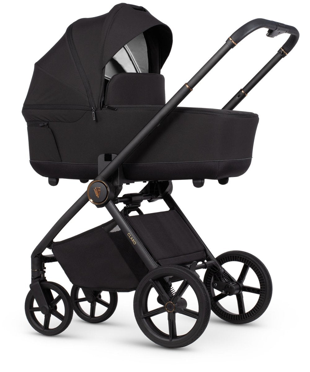 Venicci Claro 3 In 1 Travel System + Base - Noir - For Your Little One