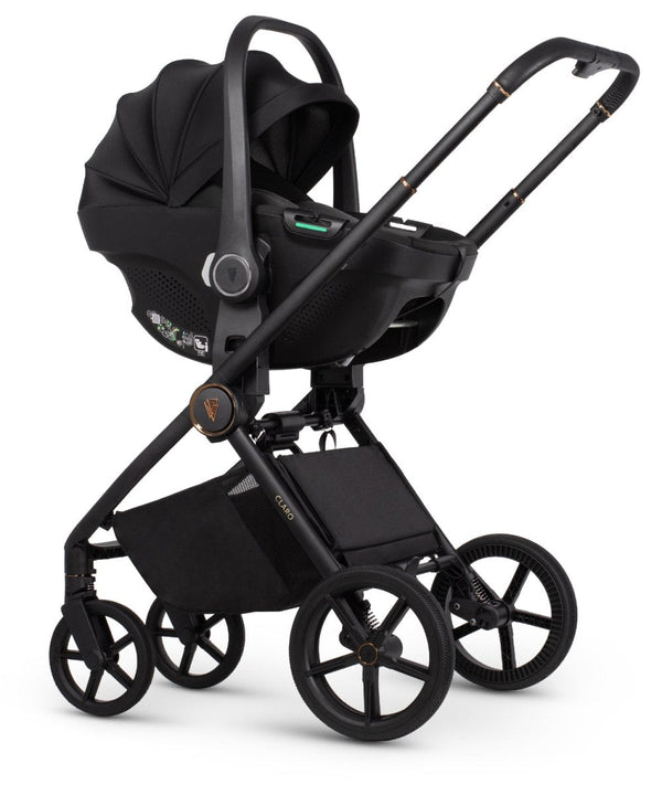 Venicci Claro 3 In 1 Travel System + Base - Noir - For Your Little One