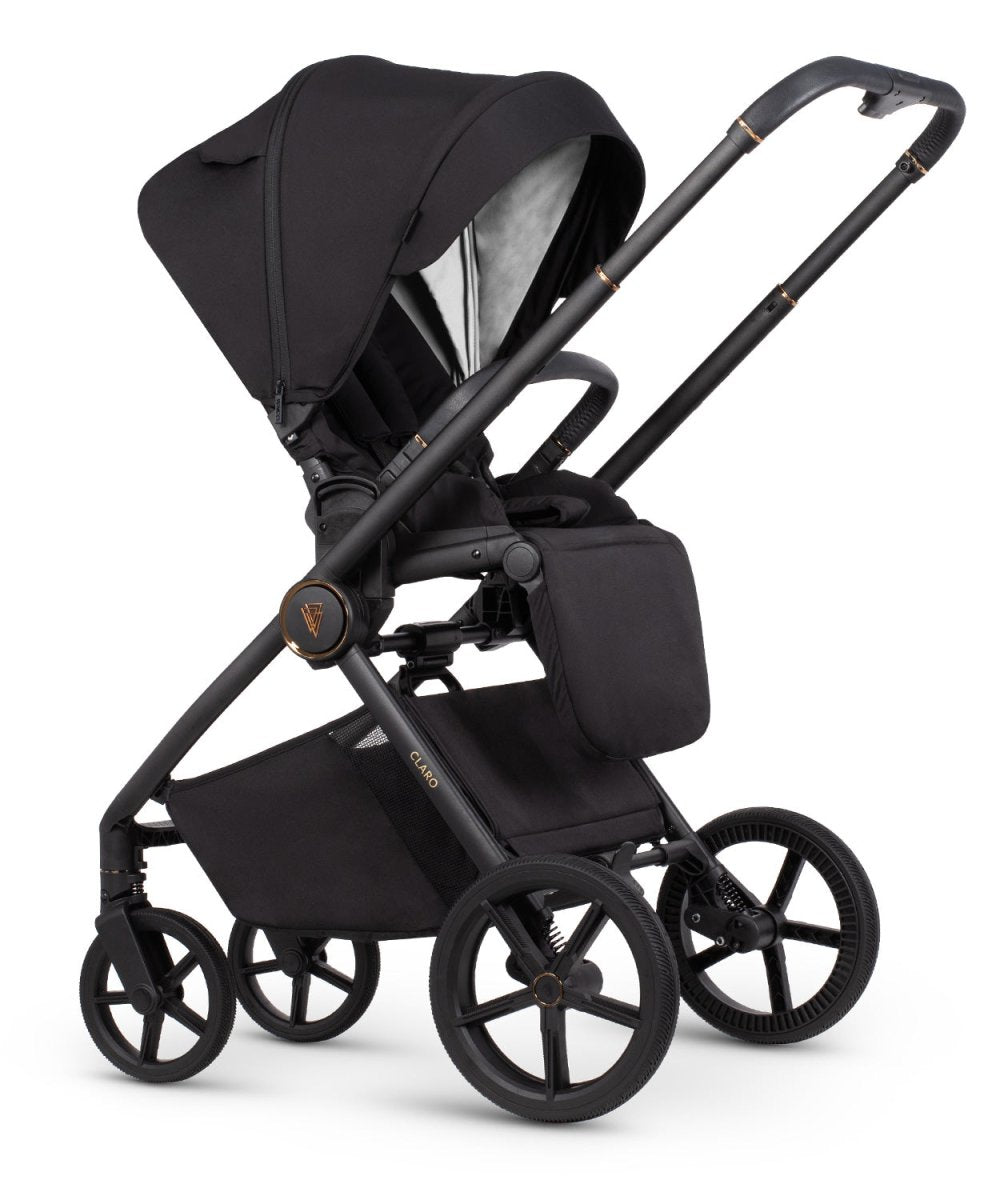 Venicci Claro 3 In 1 Travel System + Base - Noir - For Your Little One