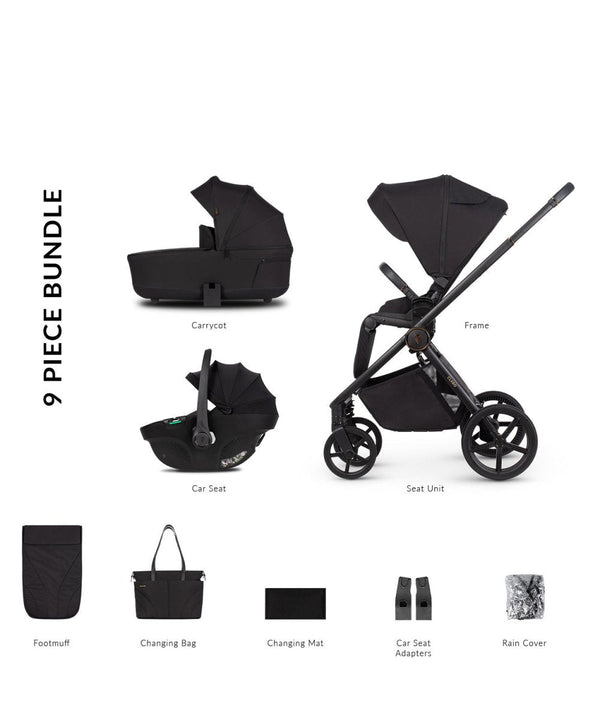 Venicci Claro 3 In 1 Travel System - Noir - For Your Little One