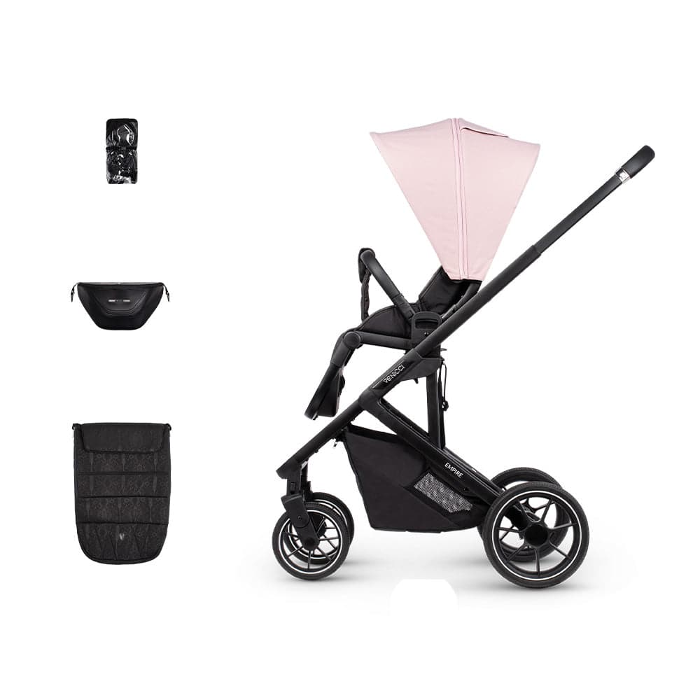 Venicci Empire Pushchair + Accessory Pack - Silk Pink - For Your Little One