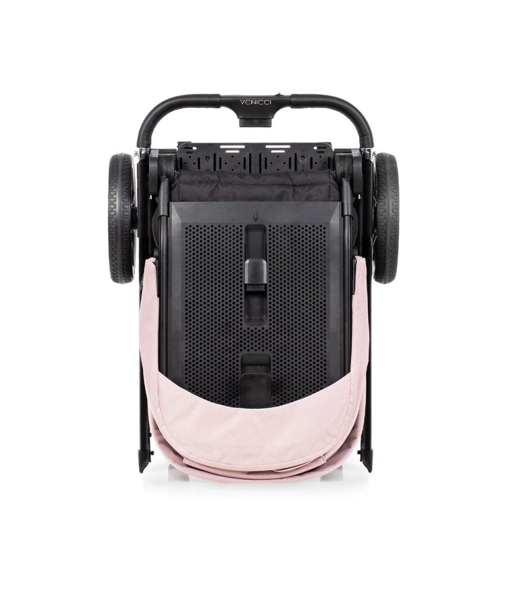 Venicci Empire Travel System 3in1 Plus Base Pushchair Bundle - Silk Pink - For Your Little One