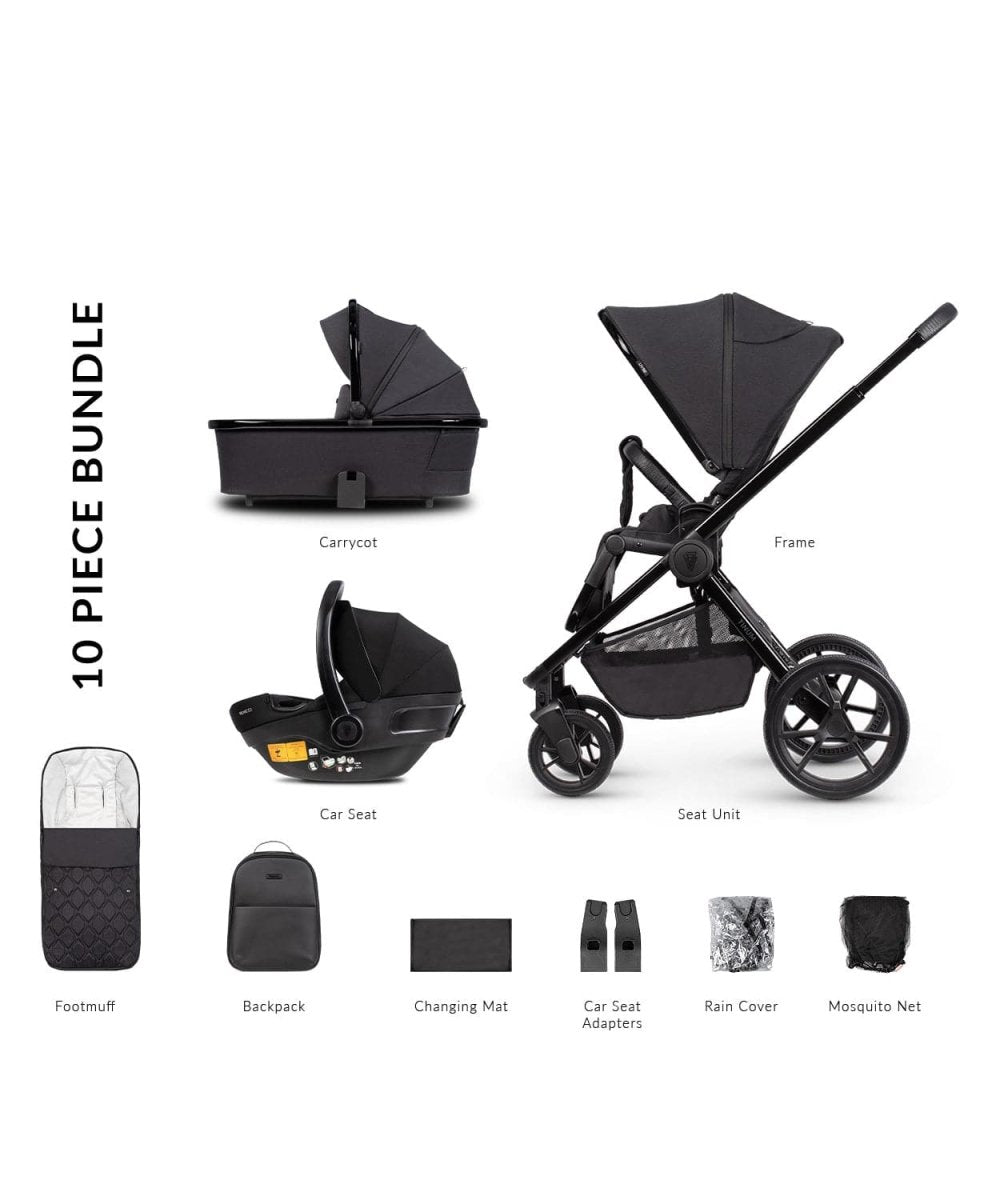 Venicci Tinum Edge SE 3 In 1 Travel System - Raven - For Your Little One