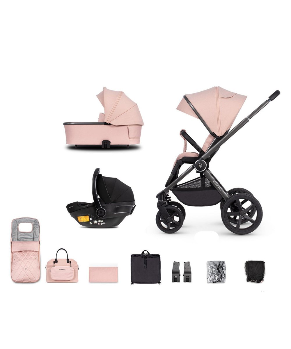 Venicci Tinum Upline 3 In 1 Travel System - Misty Rose - For Your Little One