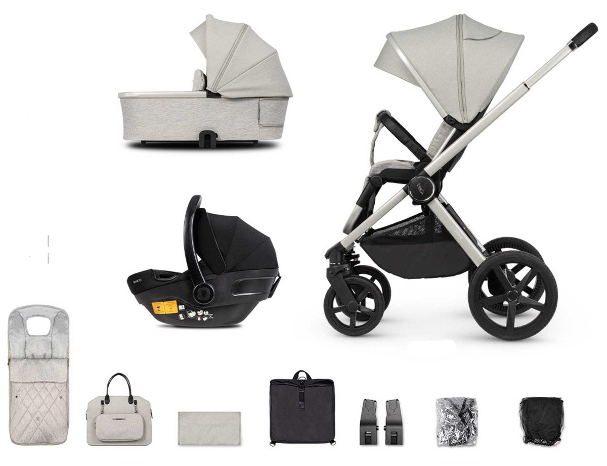 Venicci Tinum Upline 3 In 1 Travel System - Moonstone - For Your Little One