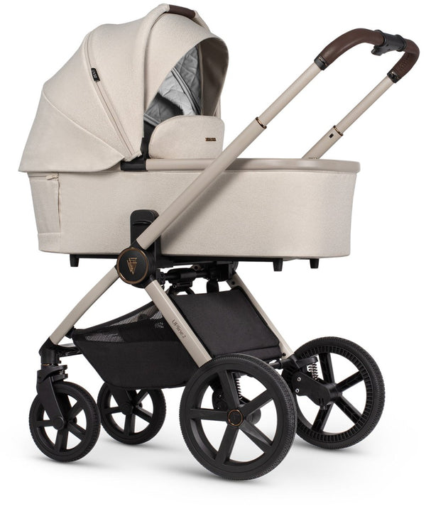 Venicci Upline 2 - 2 In 1 Pram Pushchair - Stone Beige - For Your Little One