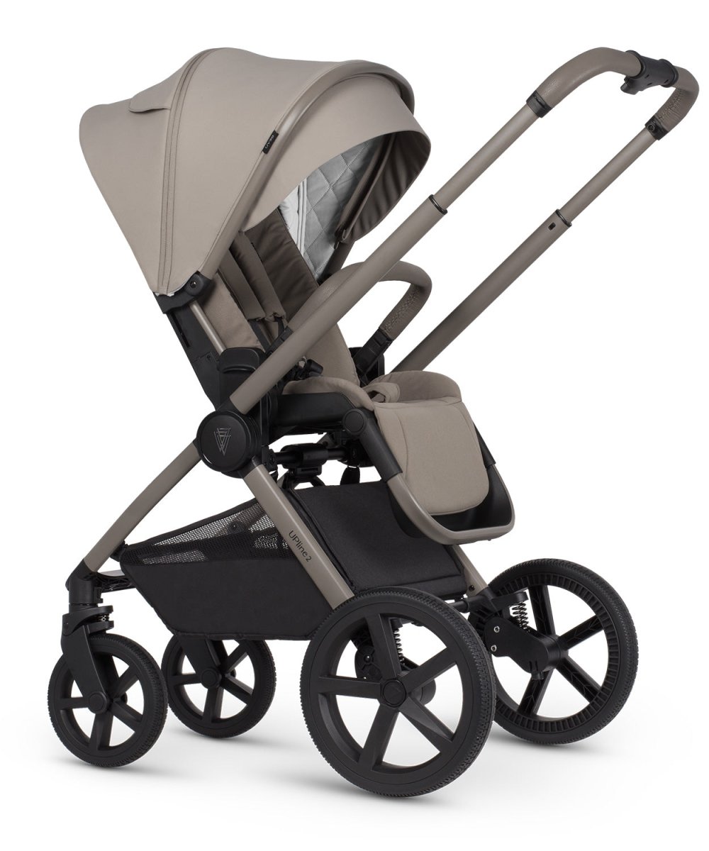 Venicci Upline 2 - 2 In 1 Pram Pushchair - Taupe - For Your Little One