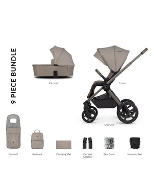 Venicci Upline 2 - 2 In 1 Pram Pushchair - Taupe - For Your Little One