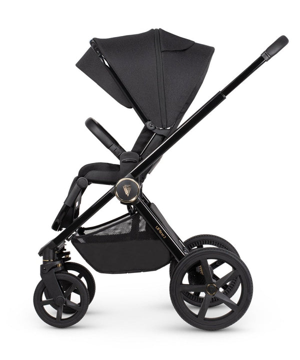 Venicci Upline 2 - 3 In 1 Travel System - All Black - For Your Little One