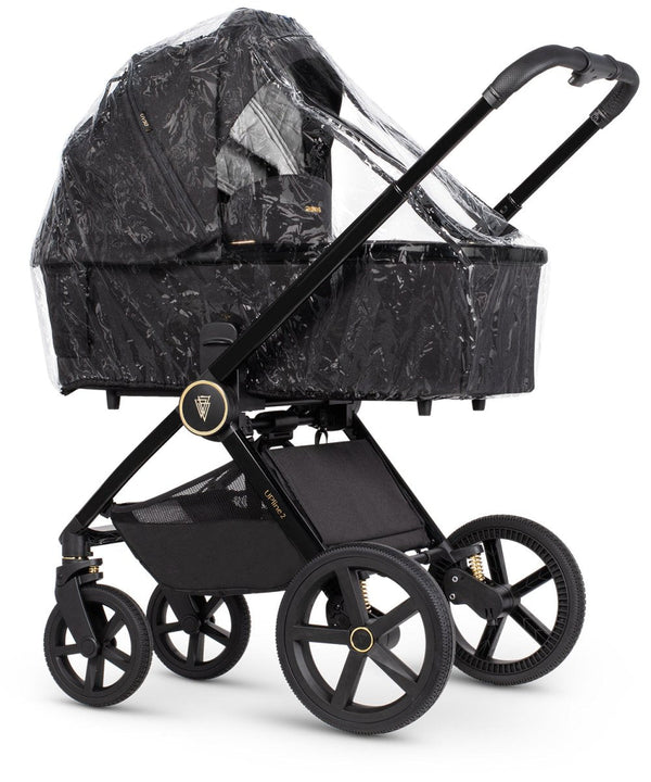 Venicci Upline 2 - 3 In 1 Travel System - All Black - For Your Little One