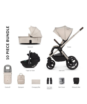 Venicci Upline 2 - 3 In 1 Travel System - Stone Beige - For Your Little One