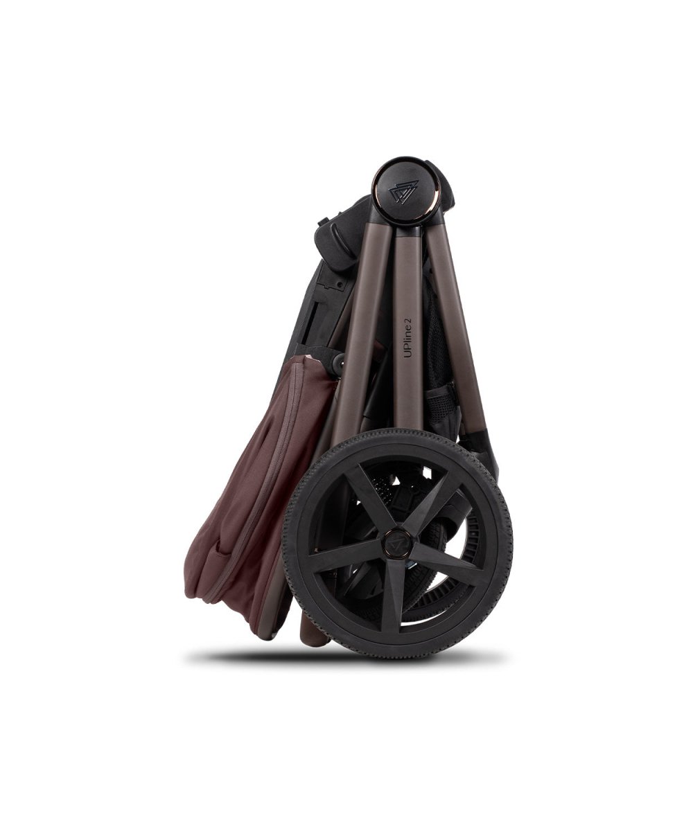 Venicci Upline 2 SE - 3 In 1 Travel System And Base - Burgundy - For Your Little One
