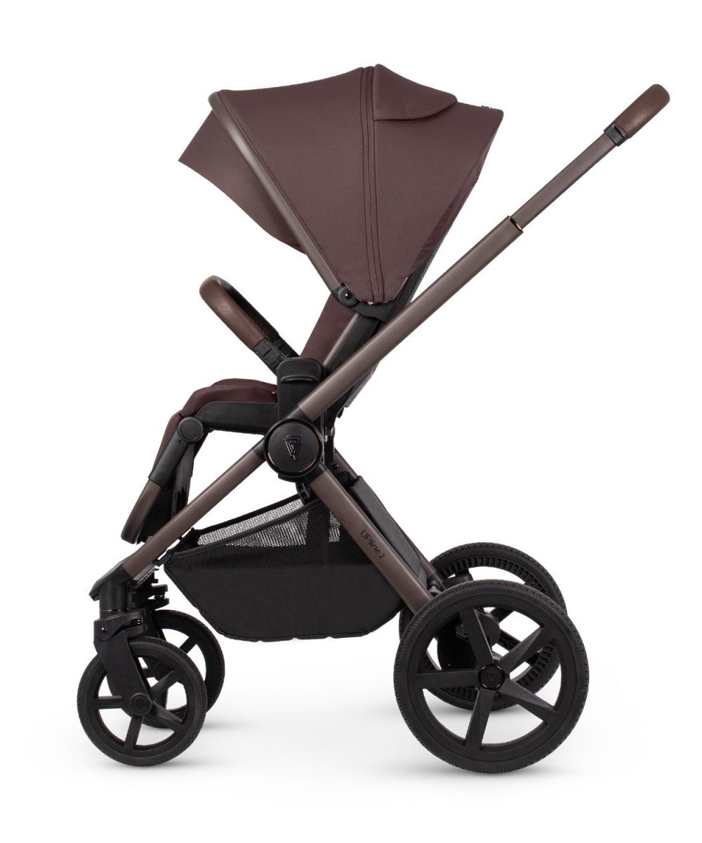 Venicci Upline 2 SE - 3 In 1 Travel System And Base - Burgundy - For Your Little One