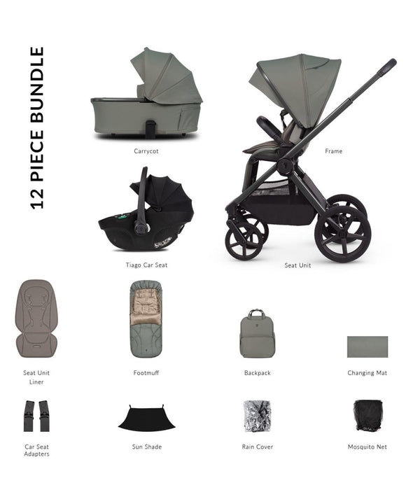 Venicci Upline 3, 3 in 1 Travel System - Aloe - For Your Little One