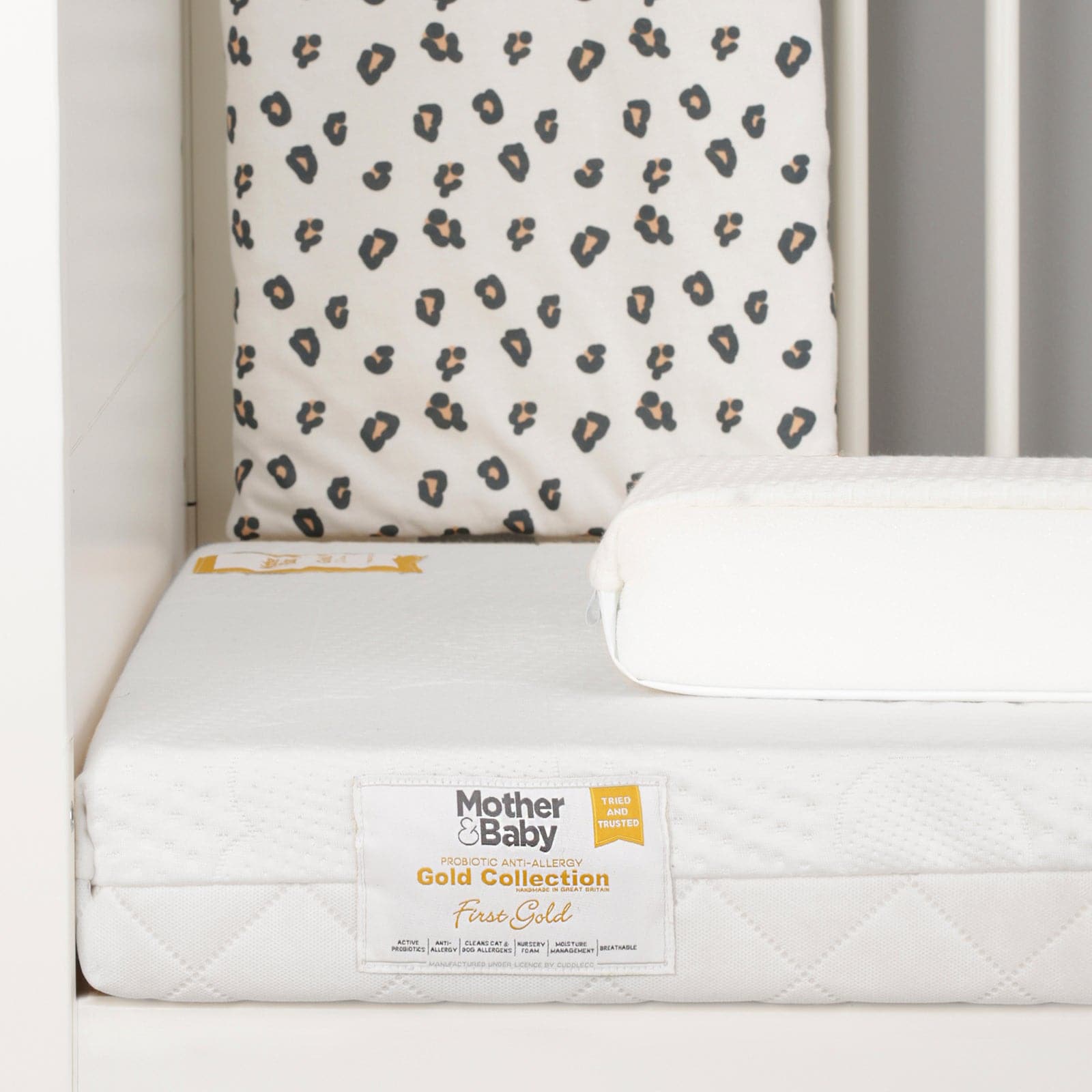 Mother & Baby First Gold Anti-Allergy Foam Cot Bed Mattress 140 x 70cm   