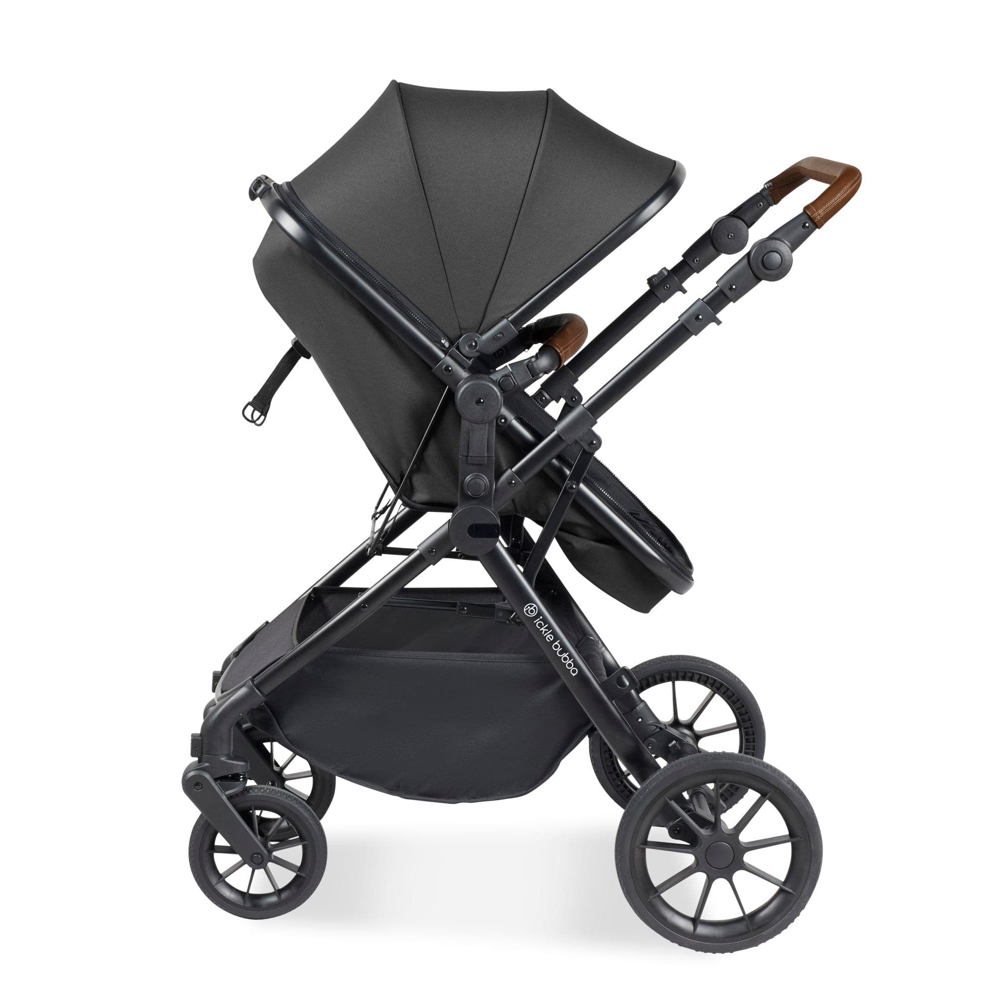 Ickle Bubba Cosmo 2 in 1 Plus Pushchair - Graphite Grey -  | For Your Little One