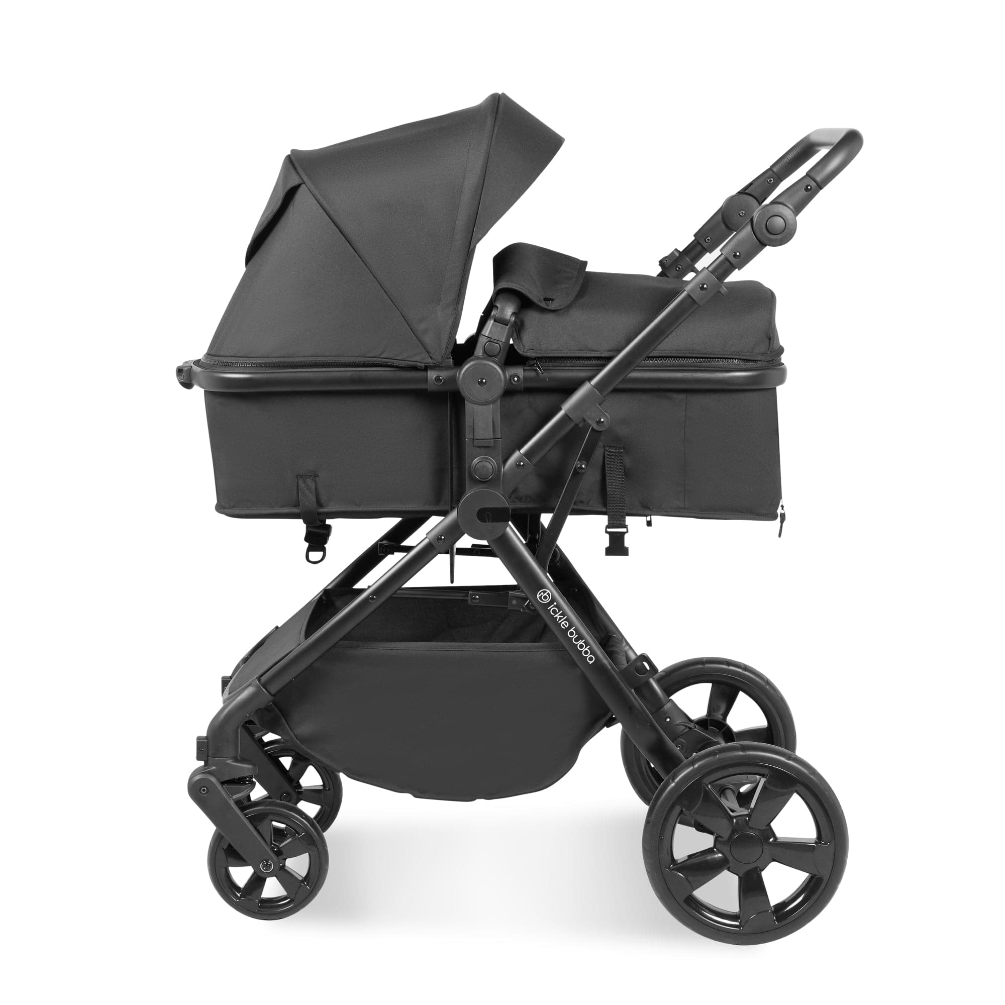 Ickle Bubba Comet 3-In-1 Travel System With Astral Car Seat - Black -  | For Your Little One