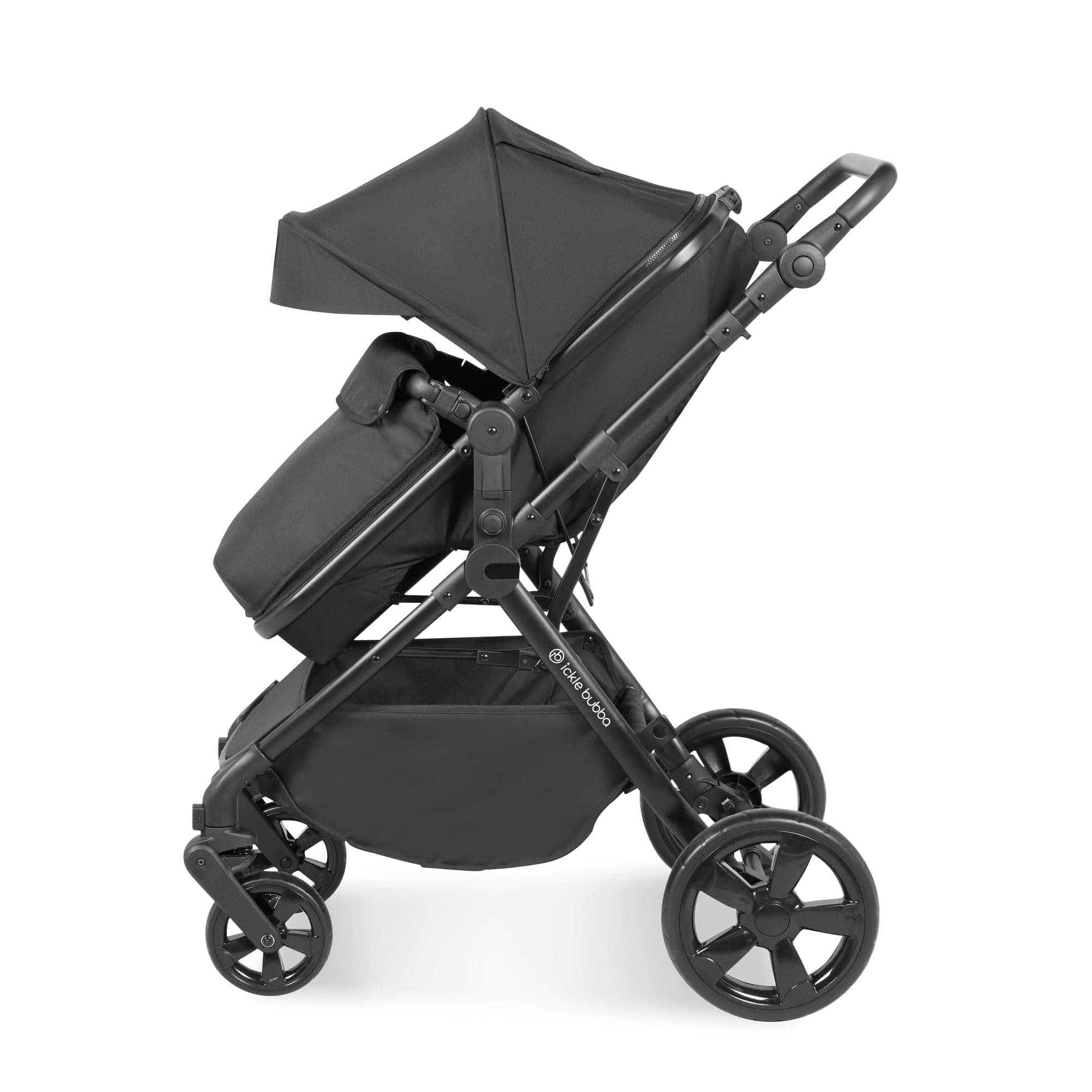 Ickle Bubba Comet 3-In-1 Travel System With Astral Car Seat - Black -  | For Your Little One