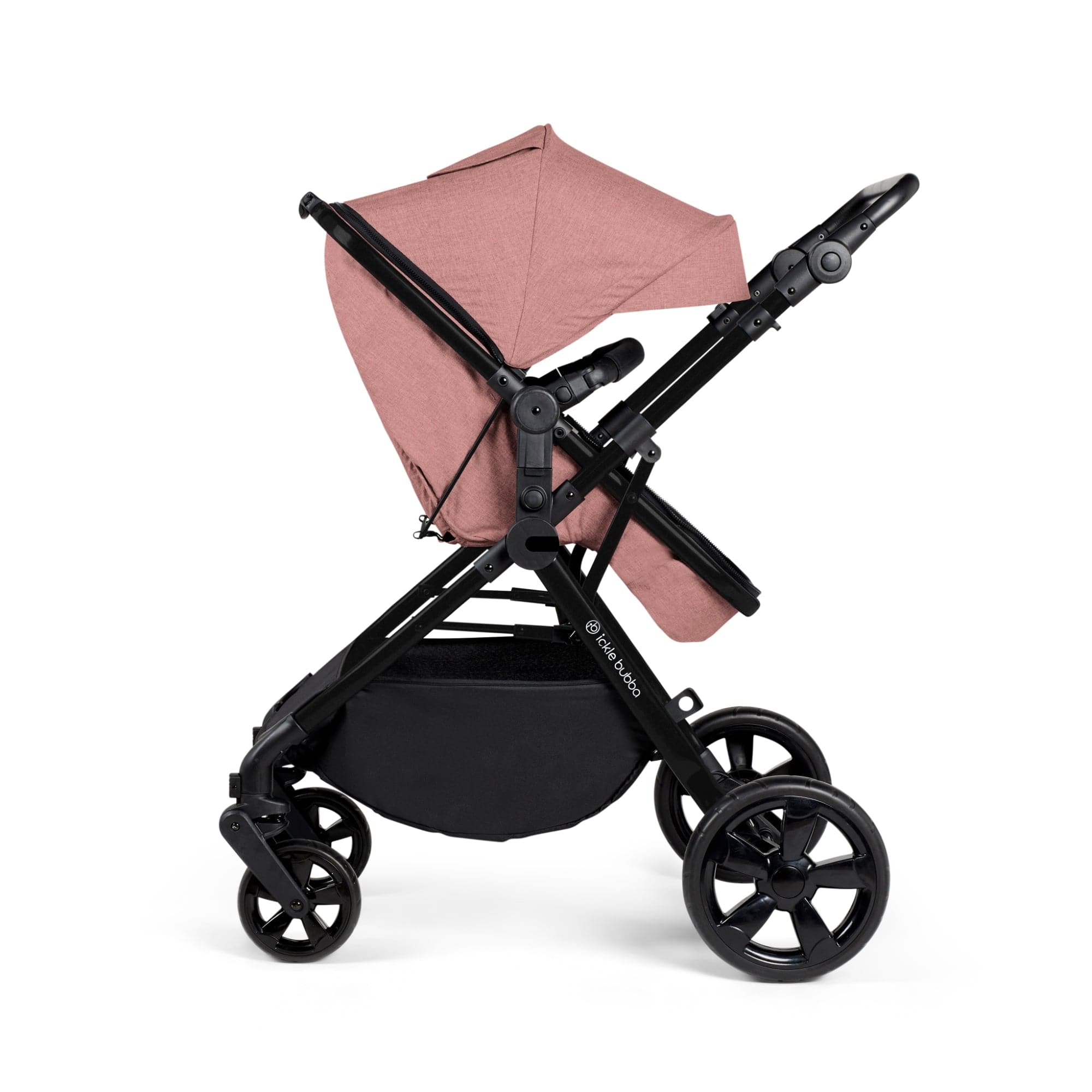 Ickle Bubba Comet 3-In-1 Travel System With Astral Car Seat - Dusky Pink -  | For Your Little One