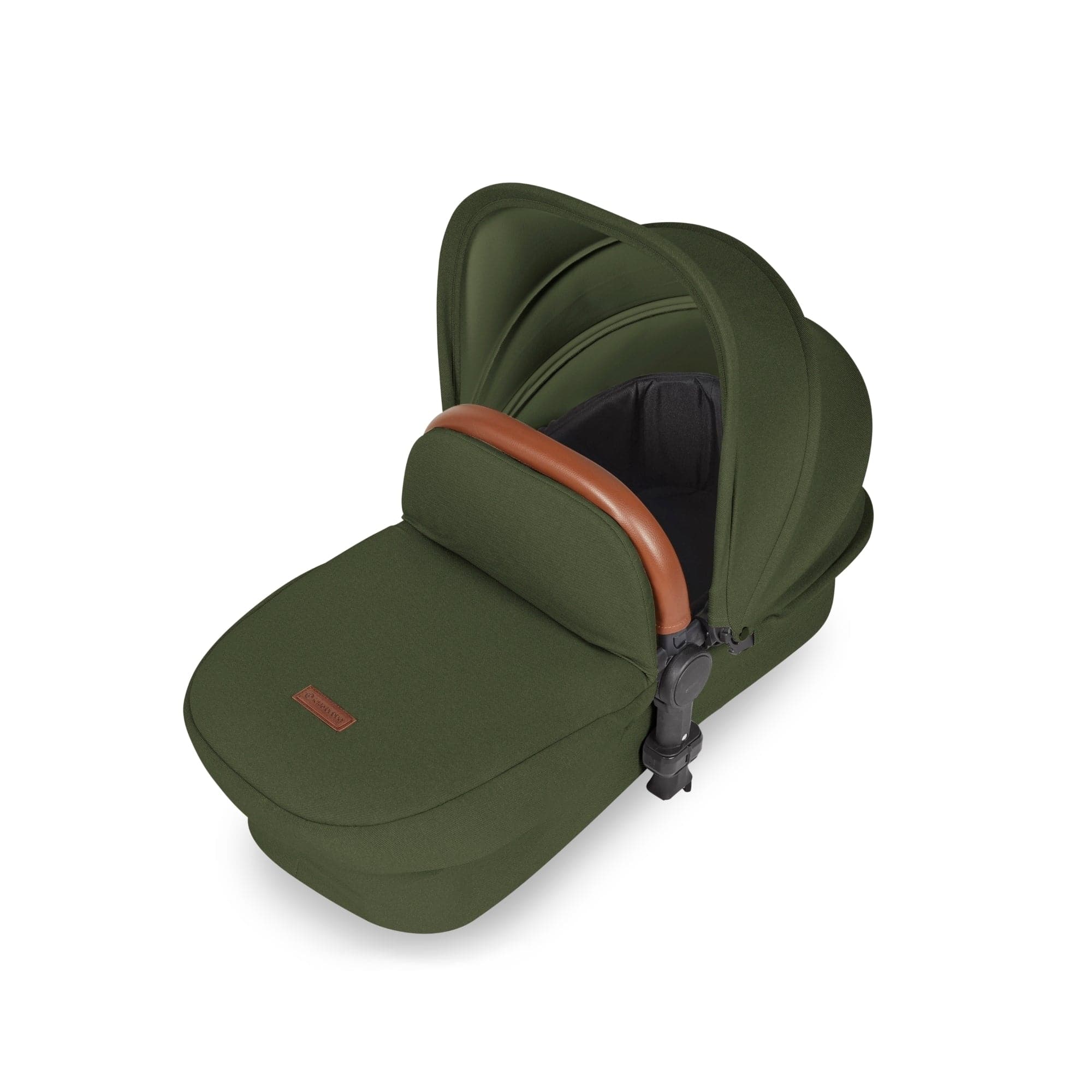 Ickle Bubba Stomp Luxe All-In-One I-Size Travel System - Black / Woodland / Tan -  | For Your Little One