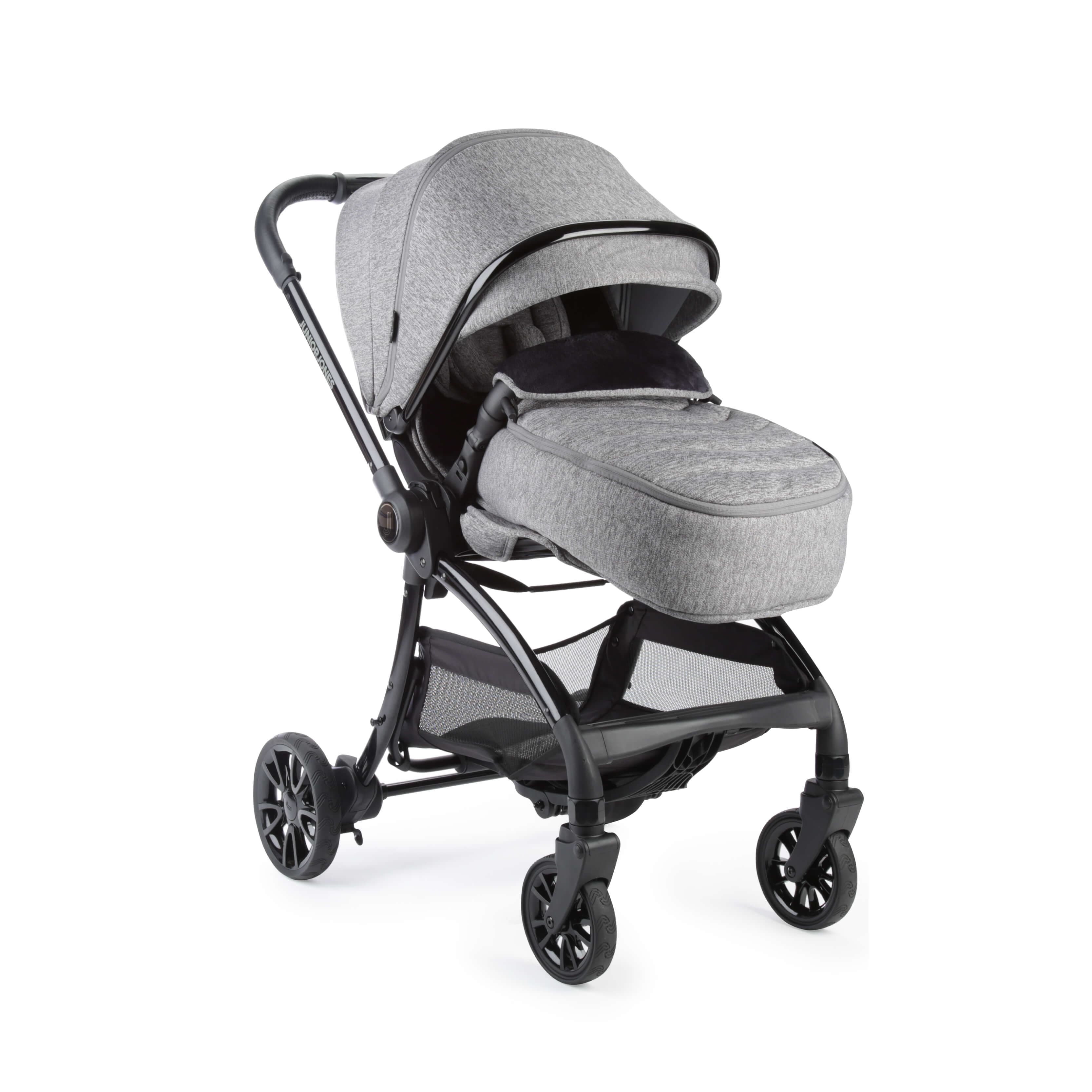 Junior Jones Aylo Grey Marl 11pc Travel System inc Doona Urban Grey Car Seat -  | For Your Little One