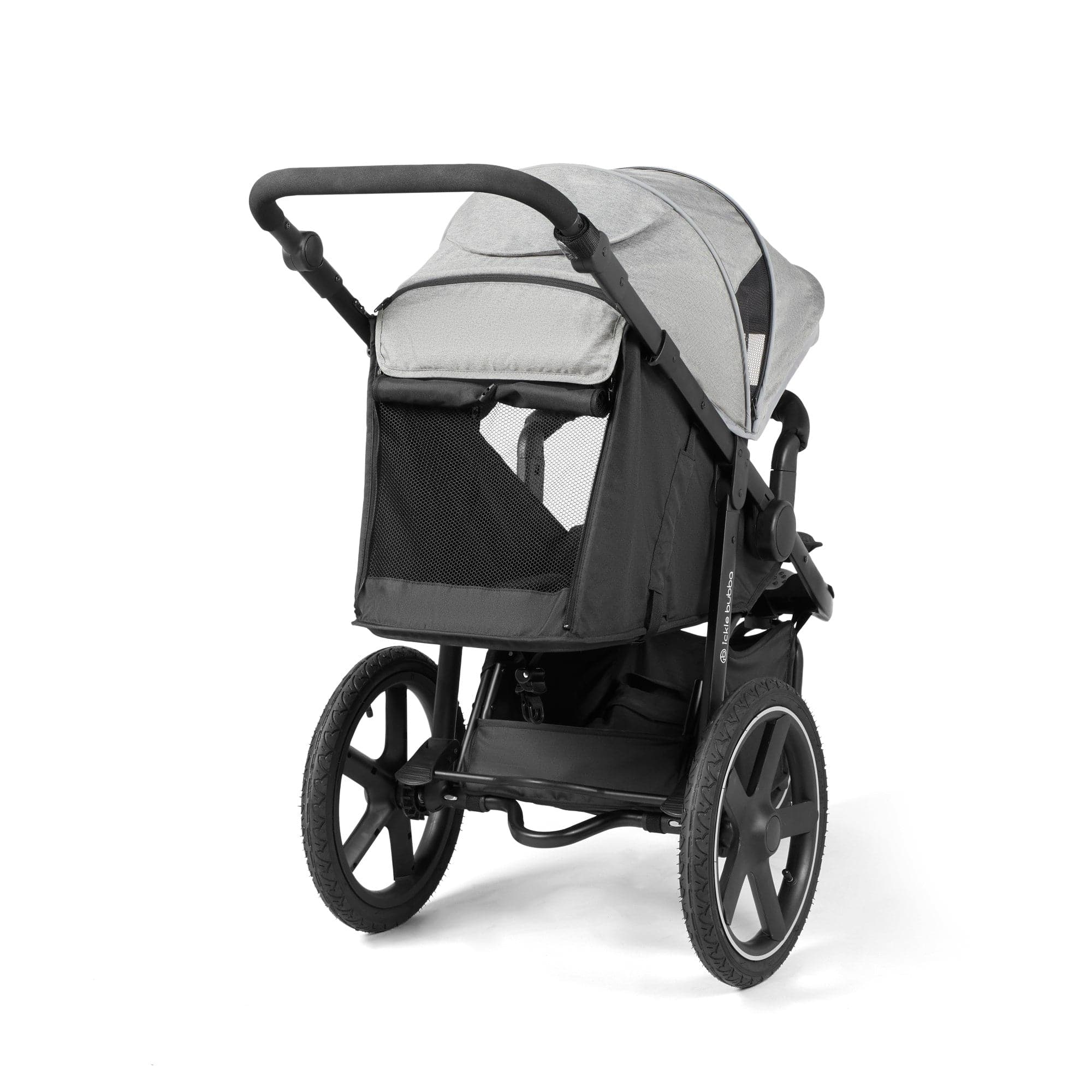 Ickle Bubba Venus Venus Max Jogger 3 Wheel Stroller I-Size Travel System with Isofix Base - Space Grey -  | For Your Little One