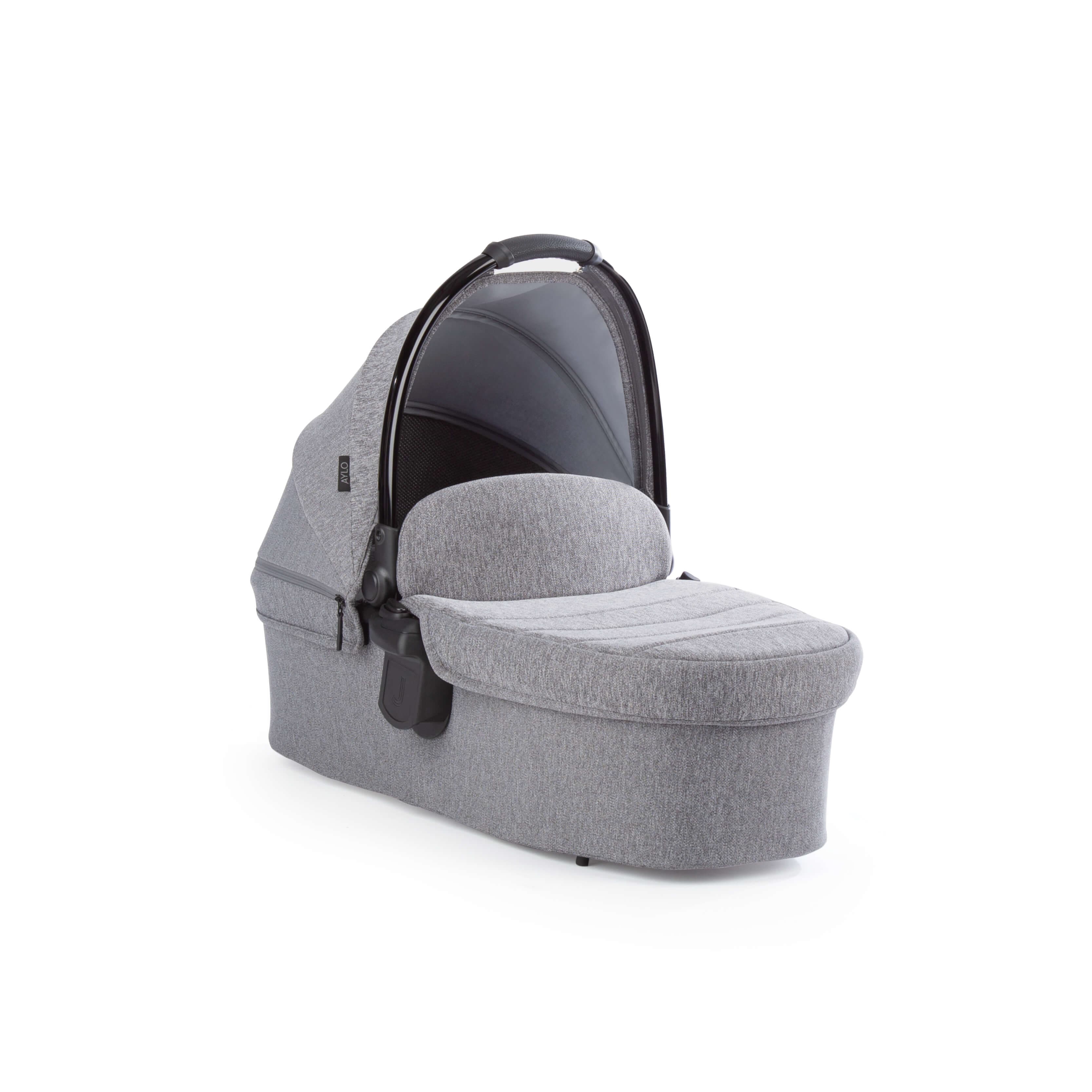 Junior Jones Aylo Grey Marl 11pc Travel System inc Doona Royal Blue Car Seat -  | For Your Little One
