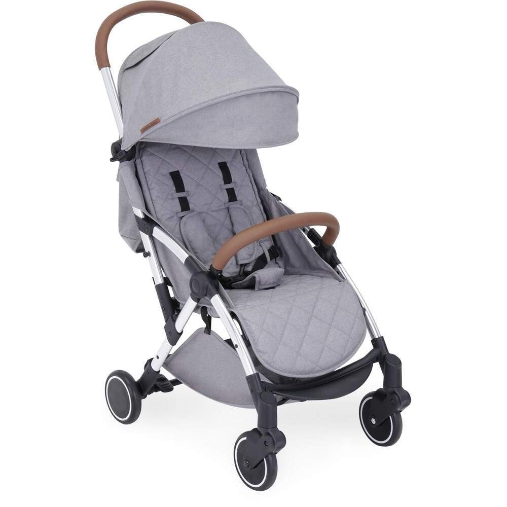 Ickle bubba Globe Max Stroller - Grey on Silver -  | For Your Little One